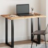 Dessus de table rectangulaire 80x70x2 cm bois massif d'acacia 562446562446
