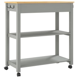 Chariot de cuisine MONZA 84x40x88,5 cm bois massif de pin 562452562452