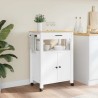 Chariot de cuisine MONZA 60x40x88,5 cm bois massif de pin 562454562454