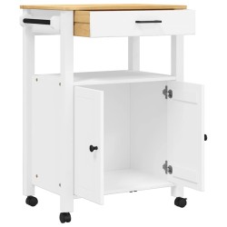 Chariot de cuisine MONZA 60x40x88,5 cm bois massif de pin 562454562454