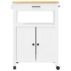 Chariot de cuisine MONZA 60x40x88,5 cm bois massif de pin 562454562454