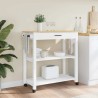 Chariot de cuisine MONZA 84x40x88,5 cm bois massif de pin 562463562463