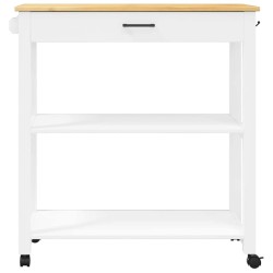Chariot de cuisine MONZA 84x40x88,5 cm bois massif de pin 562463562463