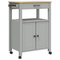 Chariot de cuisine MONZA 60x40x88,5 cm bois massif de pin 562465562465