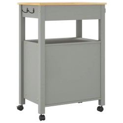 Chariot de cuisine MONZA 60x40x88,5 cm bois massif de pin 562465562465
