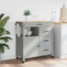 Chariot de cuisine MONZA 84x40x88,5 cm bois massif de pin 562467562467