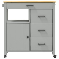 Chariot de cuisine MONZA 84x40x88,5 cm bois massif de pin 562467562467