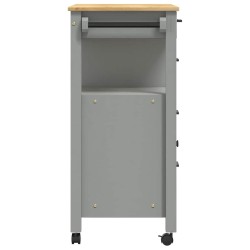 Chariot de cuisine MONZA 84x40x88,5 cm bois massif de pin 562467562467