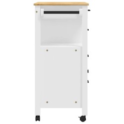 Chariot de cuisine MONZA 84x40x88,5 cm bois massif de pin 562468562468