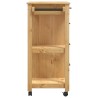 Chariot de cuisine MONZA 84x40x88,5 cm bois massif de pin 562471562471