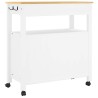 Chariot de cuisine MONZA 84x40x88,5 cm bois massif de pin 562475562475