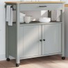 Chariot de cuisine MONZA 84x40x88,5 cm bois massif de pin 562476562476