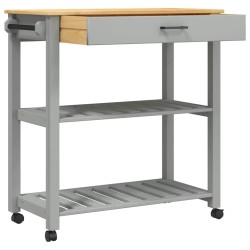 Chariot de cuisine MONZA 84x40x88,5 cm bois massif de pin 562477562477