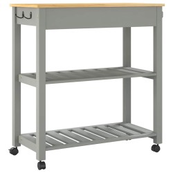 Chariot de cuisine MONZA 84x40x88,5 cm bois massif de pin 562477562477