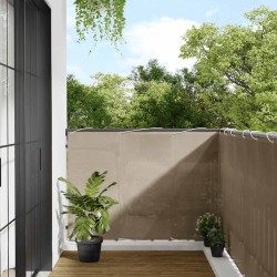 Écran de balcon taupe 120x700 cm 100% polyester oxford 562478562478