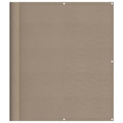 Écran de balcon taupe 120x700 cm 100% polyester oxford 562478562478