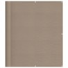 Écran de balcon taupe 120x800 cm 100% polyester oxford 562479562479