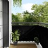 Écran de balcon noir 90x800 cm 100% polyester oxford 562480562480