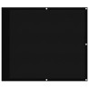 Écran de balcon noir 90x800 cm 100% polyester oxford 562480562480