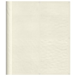 Écran de balcon crème 120x800 cm 100% polyester oxford 562486562486