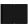 Écran de balcon noir 75x800 cm 100% polyester oxford 562493562493