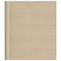 Écran de balcon beige 120x800 cm 100% polyester oxford 562497562497