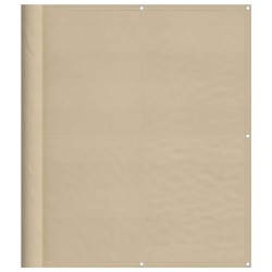 Écran de balcon beige 120x1000 cm 100% polyester oxford 562498562498