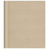 Écran de balcon beige 120x1000 cm 100% polyester oxford 562498562498