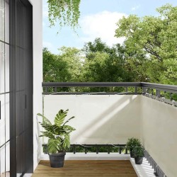 Écran de balcon crème 75x700 cm 100% polyester oxford 562499562499