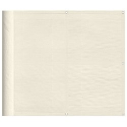 Écran de balcon crème 90x800 cm 100% polyester oxford 562503562503