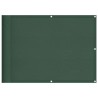 Écran de balcon vert foncé 75x1000 cm 100% polyester oxford 562506562506