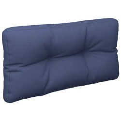 Coussin de palette bleu marine 80x40x12 cm tissu 562512562512