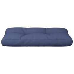 Coussin de palette bleu marine 80x40x12 cm tissu 562512562512