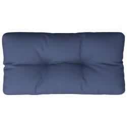 Coussin de palette bleu marine 80x40x12 cm tissu 562512562512