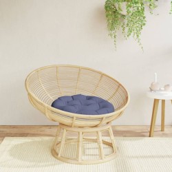 Coussin rond bleu marine Ø 60x11 cm tissu oxford 562513562513