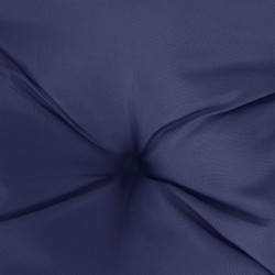 Coussin rond bleu marine Ø 60x11 cm tissu oxford 562513562513