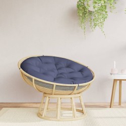 Coussin rond bleu marine Ø 100x11 cm tissu oxford 562514562514