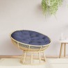 Coussin rond bleu marine Ø 100x11 cm tissu oxford 562514562514