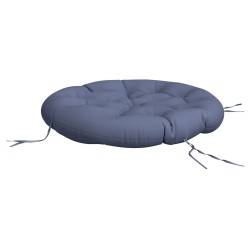Coussin rond bleu marine Ø 100x11 cm tissu oxford 562514562514