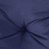 Coussin rond bleu marine Ø 100x11 cm tissu oxford 562514562514