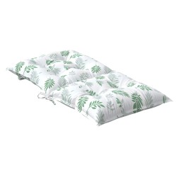 Coussin d'extérieur 6 pcs Blanc 100 x 50 x 7 cm Tissu 562525562525