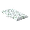 Coussin d'extérieur 6 pcs Blanc 100 x 50 x 7 cm Tissu 562525562525