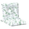 Coussin d'extérieur 6 pcs Blanc 100 x 50 x 7 cm Tissu 562525562525