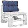 Coussin de palette bleu marine 50x40x12 cm tissu 562528562528
