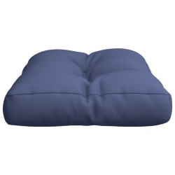 Coussin de palette bleu marine 50x40x12 cm tissu 562528562528