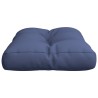 Coussin de palette bleu marine 50x40x12 cm tissu 562528562528