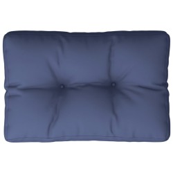 Coussin de palette bleu marine 50x40x12 cm tissu 562528562528