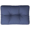 Coussin de palette bleu marine 50x40x12 cm tissu 562528562528