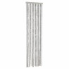 Rideau anti-mouches gris clair et blanc 56x185 cm chenille 562530562530