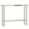 Table de travail de cuisine 110x30x85 cm acier inoxydable 562532562532
